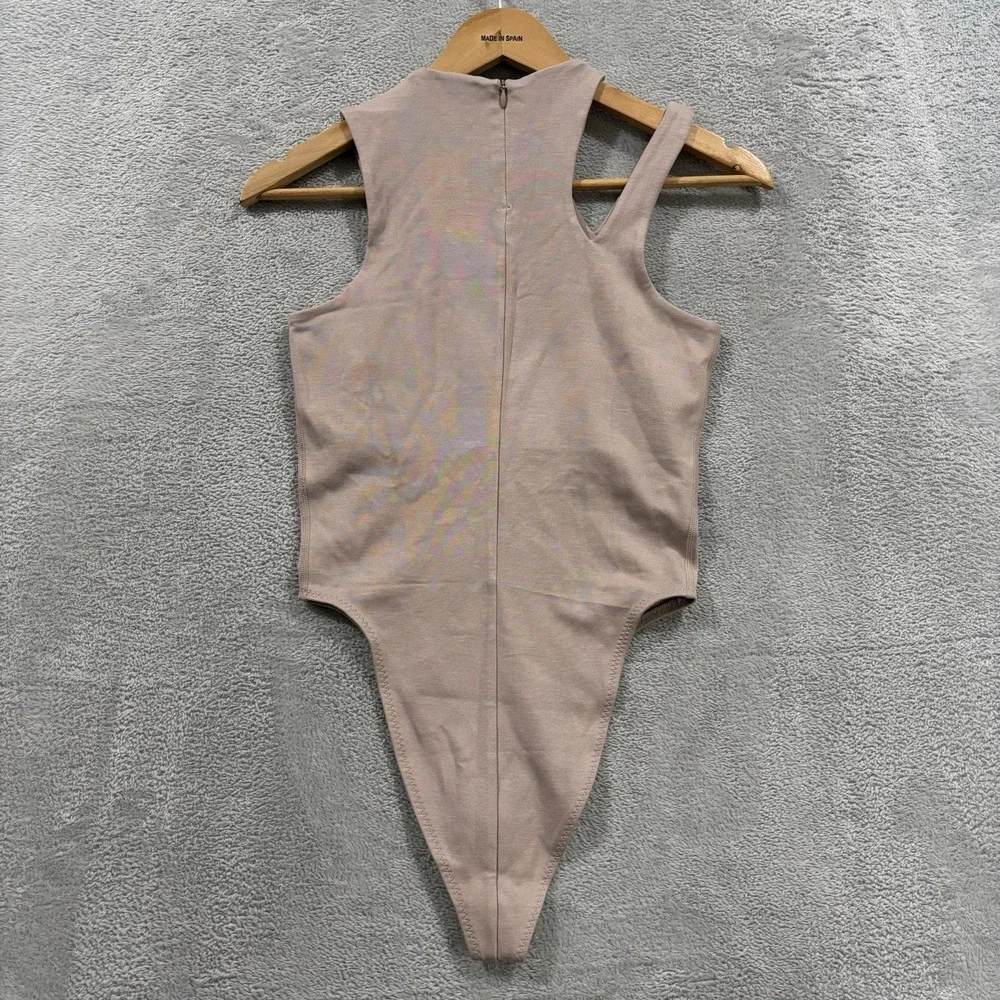 NWT Nike Bodysuit Tank Women's Small Dusty Pink One Piece DV7886-271